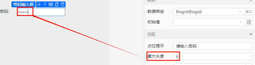 最大长度设置