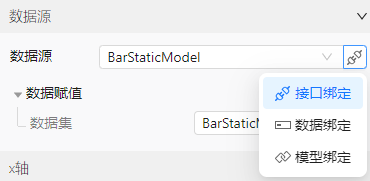 折线图数据源示意图