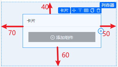 外边距效果图